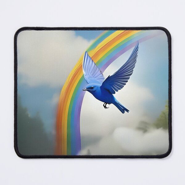 Item preview, Bluebird, Rainbow, Happiness designed and sold by Lisie24.