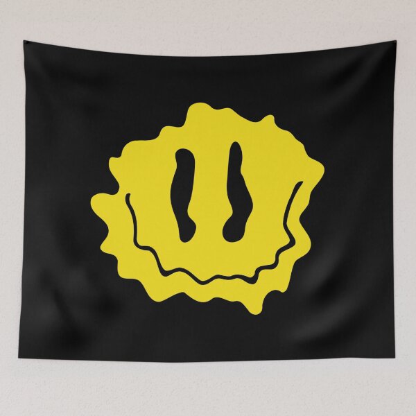 Item preview, A melting yellow smile face designed and sold by TVstuff.