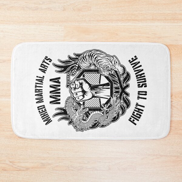 Item preview, MMA Mixed Martial Arts Cage Dragon Fist Tiger BJJ Fighter designed and sold by GrandeDuc.
