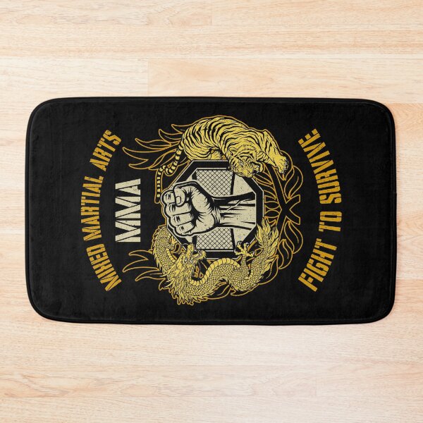 Item preview, MMA Mixed Martial Arts Cage Dragon Fist Tiger BJJ Fighter designed and sold by GrandeDuc.