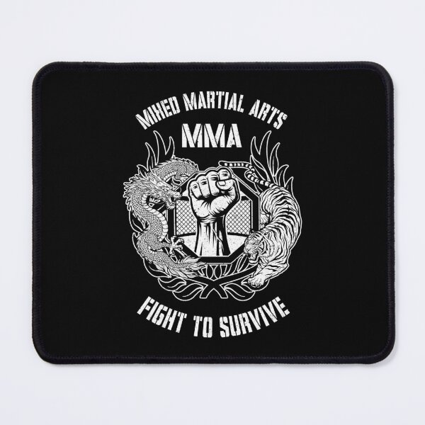 Item preview, MMA Mixed Martial Arts Cage Dragon Fist Tiger BJJ Fighter designed and sold by GrandeDuc.