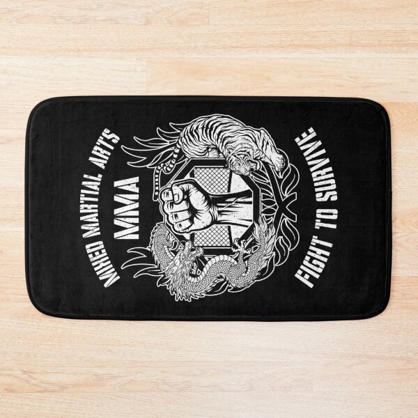 Item preview, MMA Mixed Martial Arts Cage Dragon Fist Tiger BJJ Fighter designed and sold by GrandeDuc.