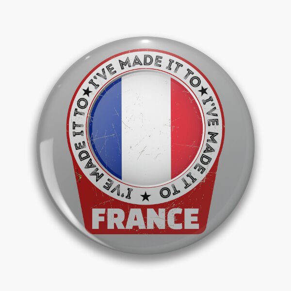 Item preview, Ive Made It To FRANCE Sticker T-Shirt 01 designed and sold by OuterShellUK.
