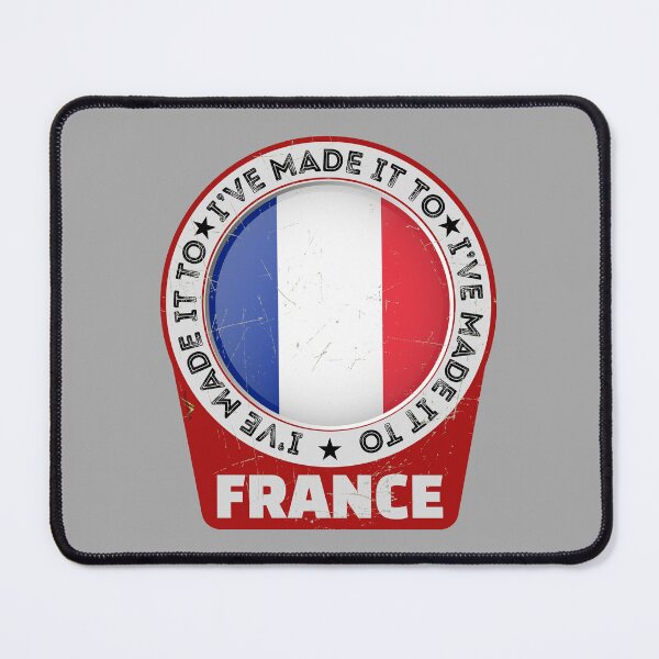 Item preview, Ive Made It To FRANCE Sticker T-Shirt 01 designed and sold by OuterShellUK.