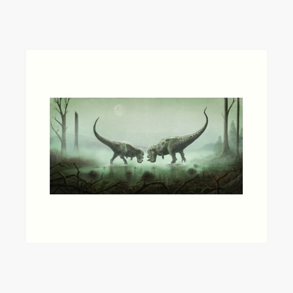 Item preview, Ceratosaurus courtship designed and sold by MarkWitton.