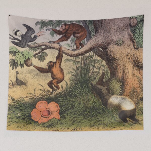 Item preview, A Swamp in Sumatra (colour litho) designed and sold by Vintage Designs +.