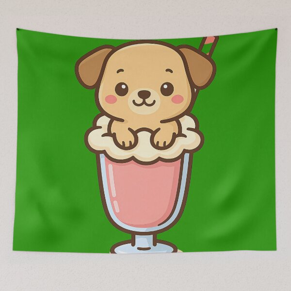 Item preview, Sweet milkshake puppy designed and sold by kyokugen.