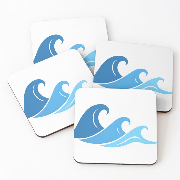 Item preview, Ocean Waves Blue Sea Design designed and sold by Nuvijo.