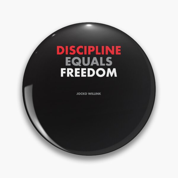 Item preview, Discipline Equals Freedom Jocko Willink designed and sold by pincealbacht.