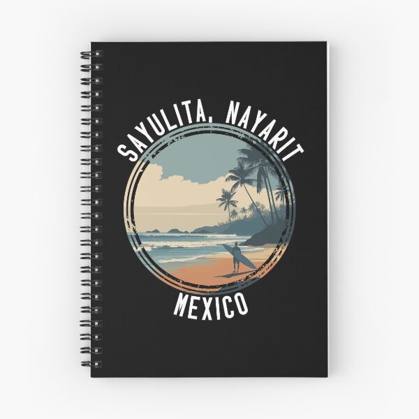 Artikelvorschau, Sayulita, Nayarit – Mexiko (mit weißer Schrift) entworfen und verkauft von VelvetRoom.