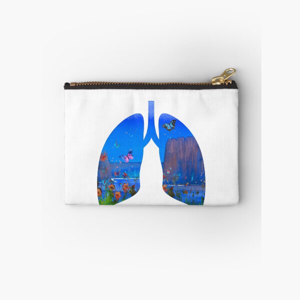 Item preview, Lungs with flowers, lungs, lungs anatomy, watercolor lungs designed and sold by Rosaliartbook.