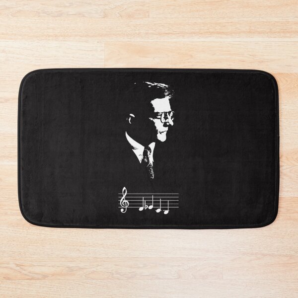 Item preview, Dmitri Shostakovich Dsch Motif Musical Notes (1) designed and sold by pincealbacht.
