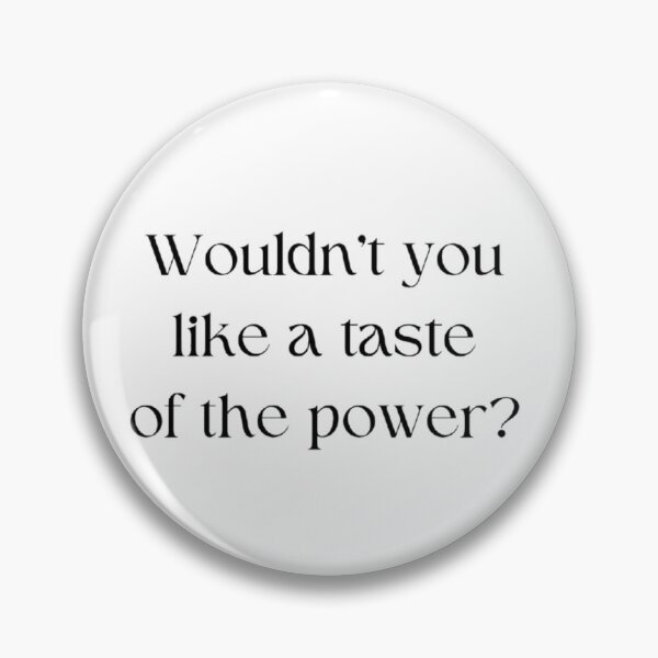 Item preview, Wouldn't you like a taste of the power? sticker designed and sold by Blitz-withoutanO.