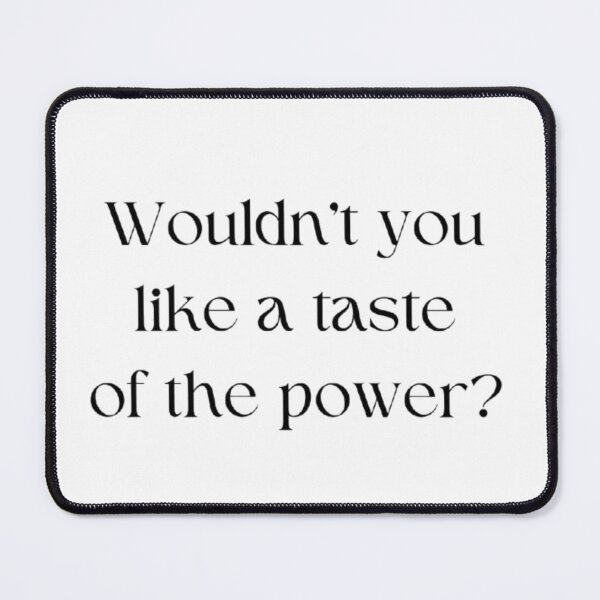 Item preview, Wouldn't you like a taste of the power? sticker designed and sold by Blitz-withoutanO.