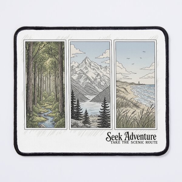 Item preview, Seek Adventure Scenic Route designed and sold by KPrintGraphix.