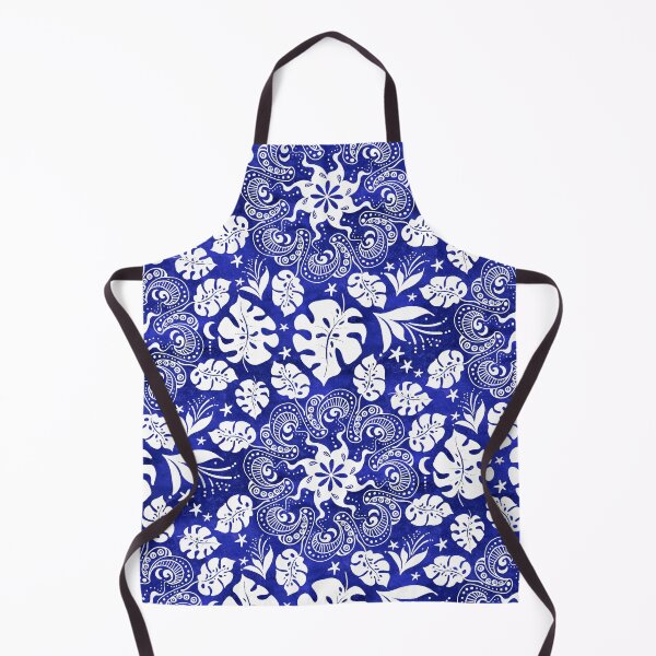Item preview, monstera mandala - white on azure blue designed and sold by kobyakov.