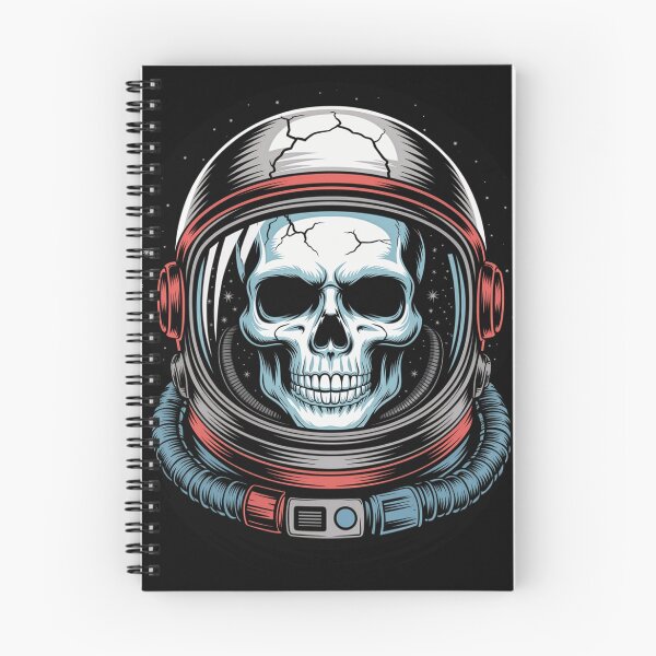 Item preview, Haunted Space Ghost Astronaut - Dead Astronaut Skull in Astronaut Helmet designed and sold by YourSocialBae.