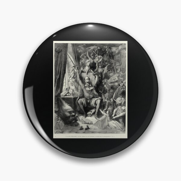 Item preview, Don Quixote In His Library designed and sold by stoccokalert.