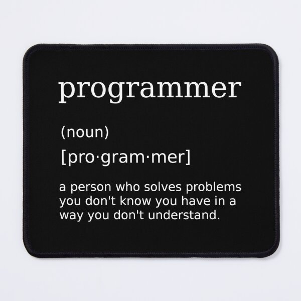 Item preview, Funny Programmer Saying for Computer Scientists designed and sold by motifsbyth.