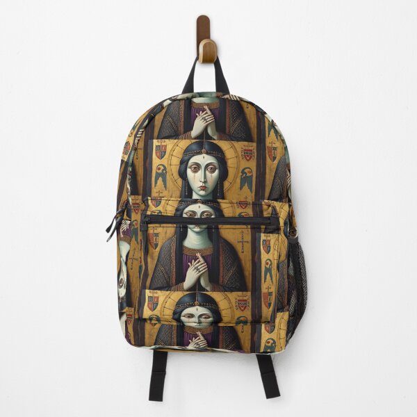 Item preview, Medieval vampire woman vintage painting art designed and sold by Vintage Designs +.