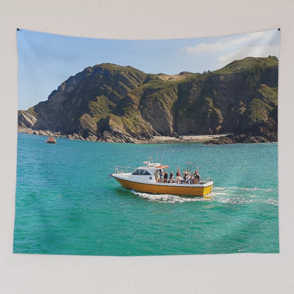 Artikelvorschau, Angelausflug mit Freunden – Ilfracombe, North Devon entworfen und verkauft von Love where you live.