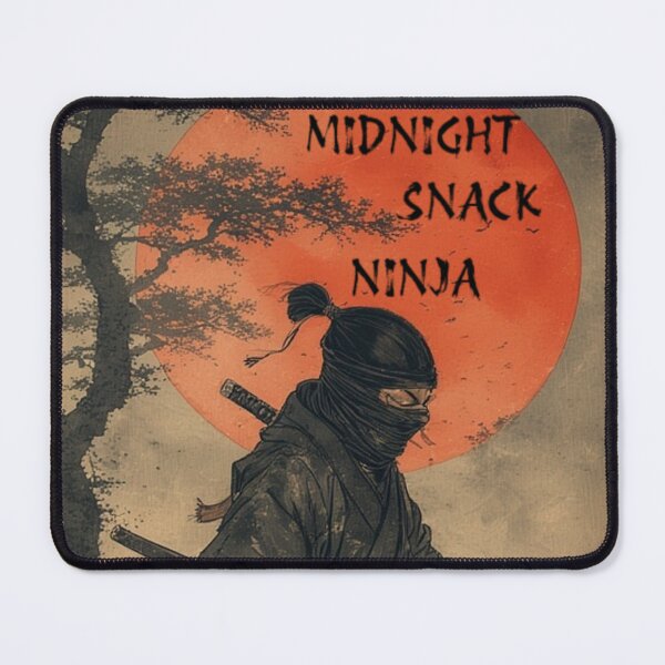 Item preview, Midnight snack ninja designed and sold by Cultured Folk.