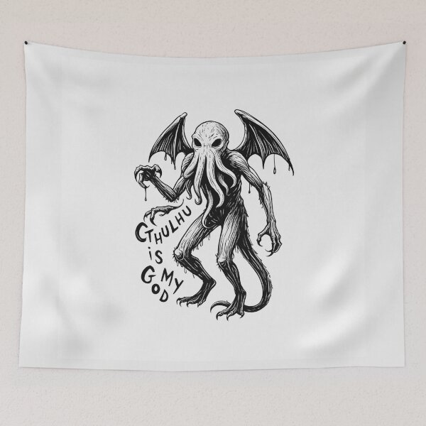 Item preview, Cthulhu is my God designed and sold by Vintage Designs +.