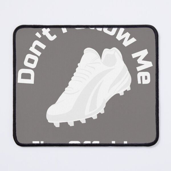 Item preview, Don’t Follow Me I’m Offside – Funny Soccer / Football Fan Design Studs Boots designed and sold by WhackingTax.