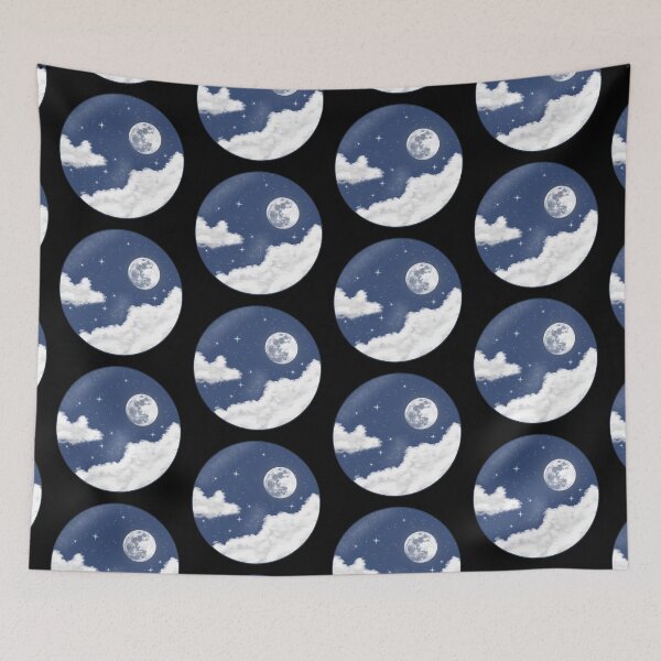 Item preview, Peaceful Moonlit Night designed and sold by Nojom-.