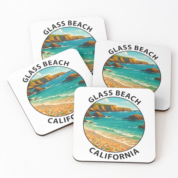 Item preview, Glass Beach – Scenic Sea Glass Shoreline, Fort Bragg California designed and sold by inkNext.