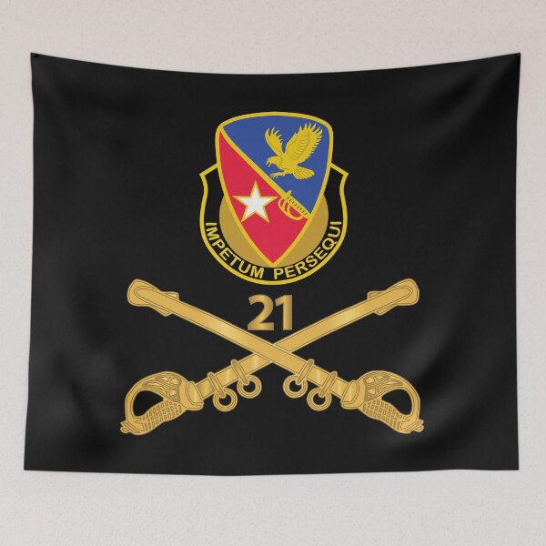 Item preview, Army  - 21st Cavalry Brigade - DUI w Cav Branch wo Txt X 300 designed and sold by Military Insignia Products.