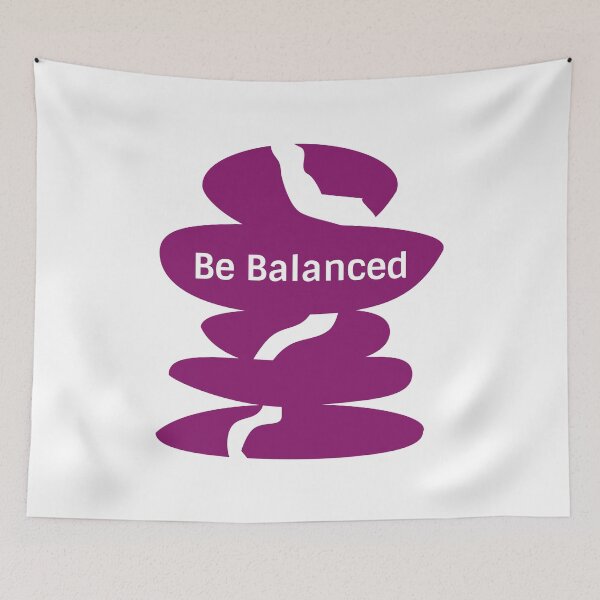 Item preview, Be Balanced – Zen Stones Illustration designed and sold by LunariQ11.