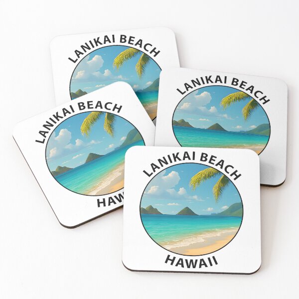 Item preview, Lanikai Beach Sunrise – Oahu Hawaii Tropical Paradise designed and sold by inkNext.