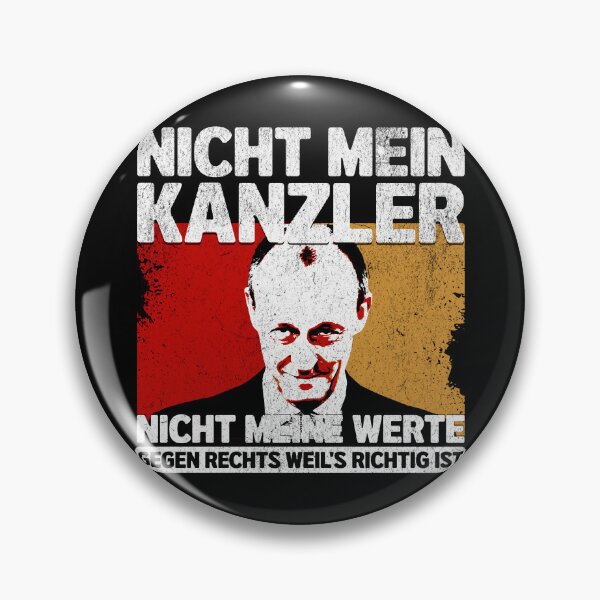 Item preview, NOT MY CHANCELLOR – Political statement against the shift to the right in Germany designed and sold by VariousGoodies.