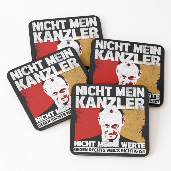 Item preview, NOT MY CHANCELLOR – Political statement against the shift to the right in Germany designed and sold by VariousGoodies.
