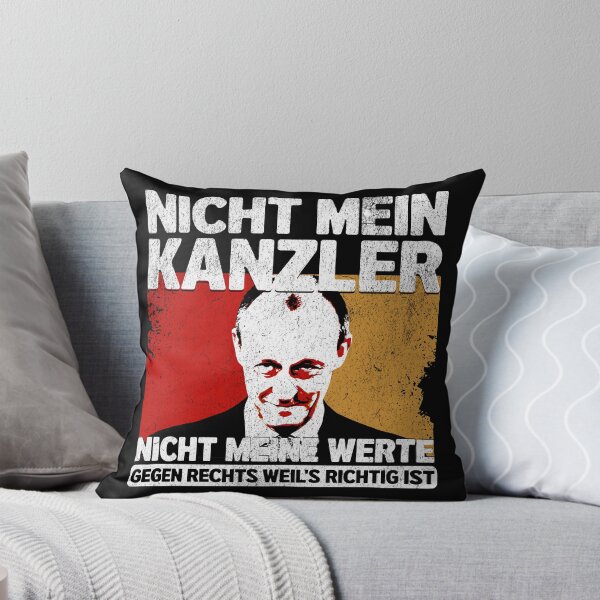 Item preview, NOT MY CHANCELLOR – Political statement against the shift to the right in Germany designed and sold by VariousGoodies.