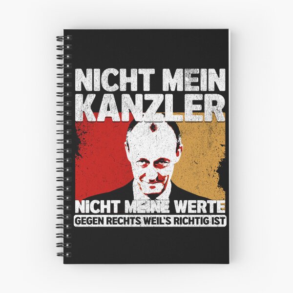 Item preview, NOT MY CHANCELLOR – Political statement against the shift to the right in Germany designed and sold by VariousGoodies.