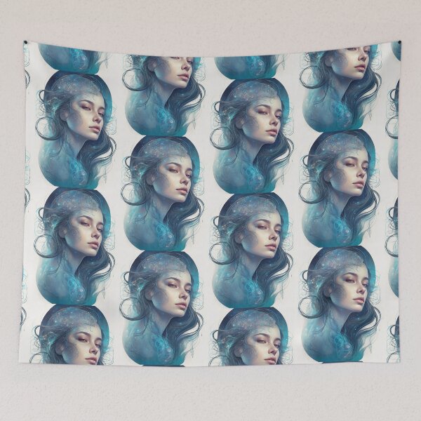 Item preview, Portrait of the Galaxy in the Ethereal Dreamscape designed and sold by KilianSzmid.