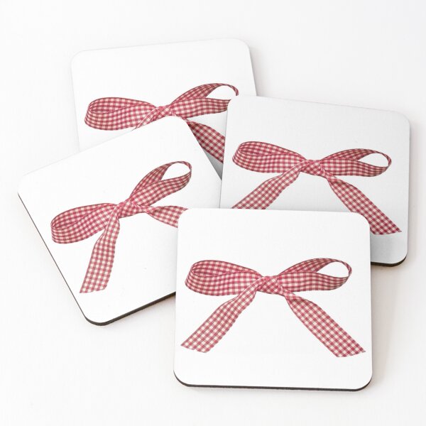 Item preview, Red Gingham Bow  designed and sold by Kittylemon.