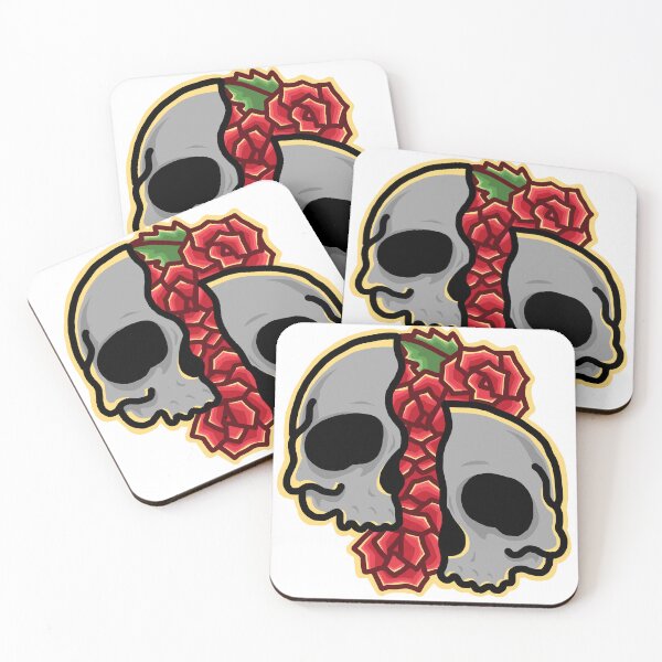 Item preview, Skull roses designed and sold by barmalisiRTB.