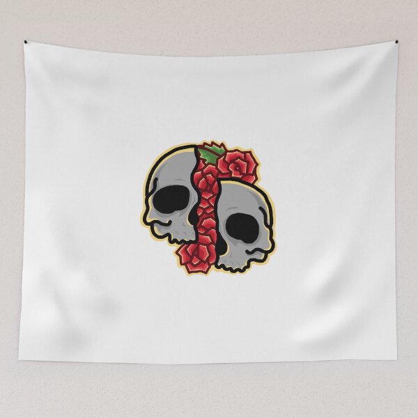 Item preview, Skull roses designed and sold by barmalisiRTB.