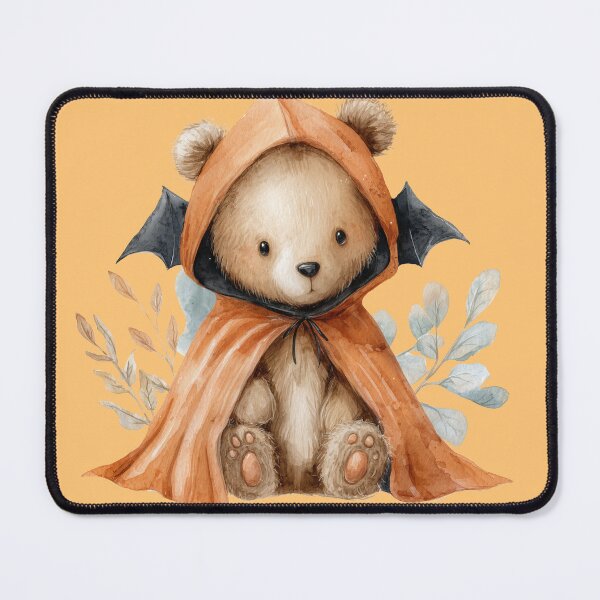 Item preview, Cute Halloween Bear in Bat Cape designed and sold by Shirtory.