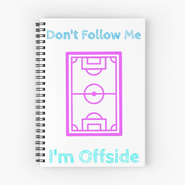 Item preview, Don’t Follow Me I’m Offside Funny Soccer Football Fan Design Pitch Field designed and sold by WhackingTax.