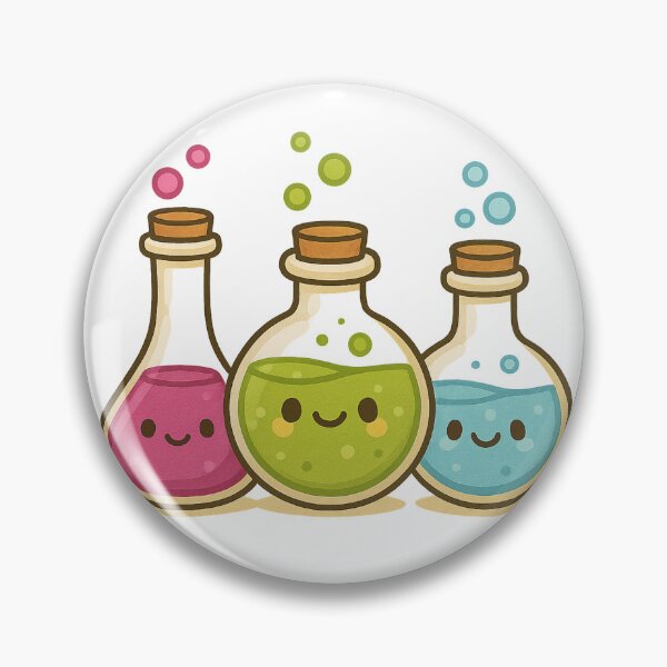 Item preview, Kawaii Potion Trio designed and sold by Lolilas.