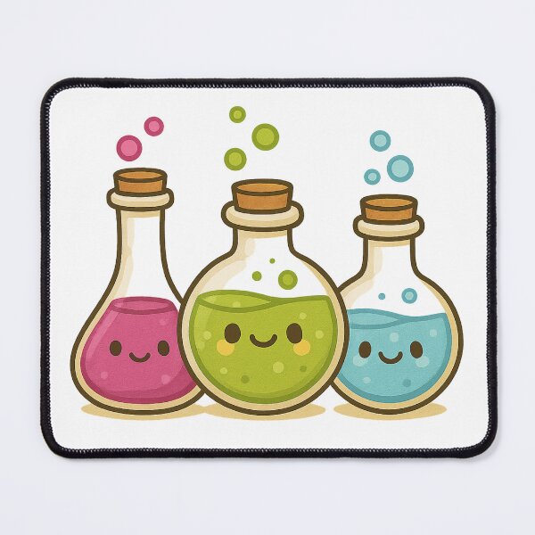 Item preview, Kawaii Potion Trio designed and sold by Lolilas.