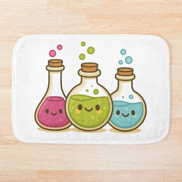 Item preview, Kawaii Potion Trio designed and sold by Lolilas.