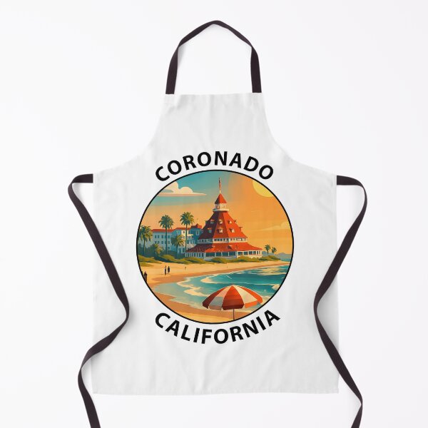 Item preview, Coronado Central Beach – California Coastal Summer Scene designed and sold by inkNext.