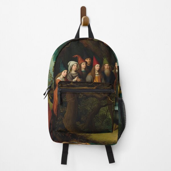 Item preview, The witches assemble on the Black Witch's Sabbath vintage painting art designed and sold by Vintage Designs +.