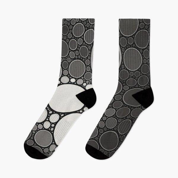 Item preview, Monochrome Circles designed and sold by Kaleidoscope Print.
