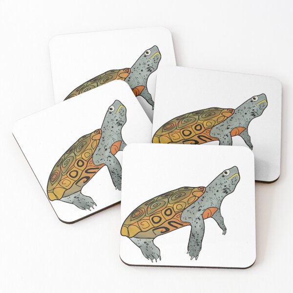 Item preview, Diamondback Turtle designed and sold by Nate Klock Designs.